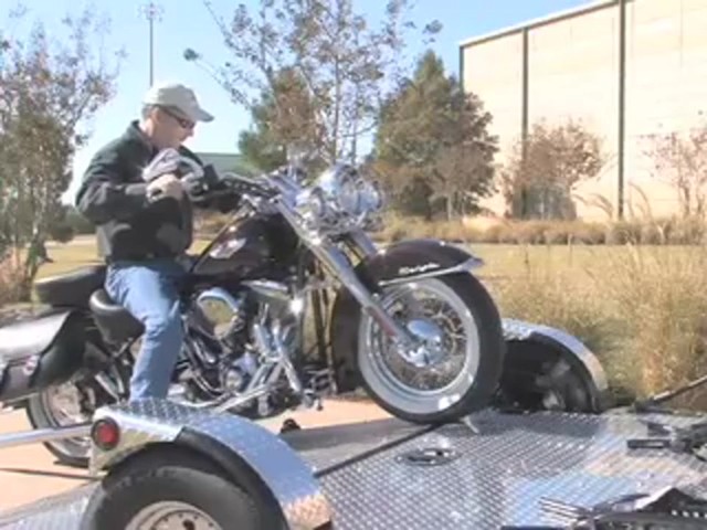 Drop - Tail&reg; &quot;Two - Up&quot; Cruiser / Sport Bike Trailer - image 8 from the video